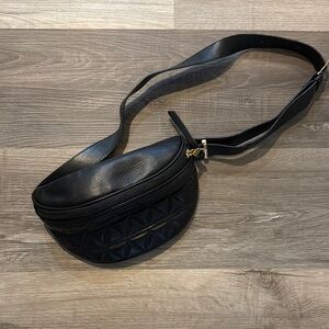 Black Quilted Women's Bag